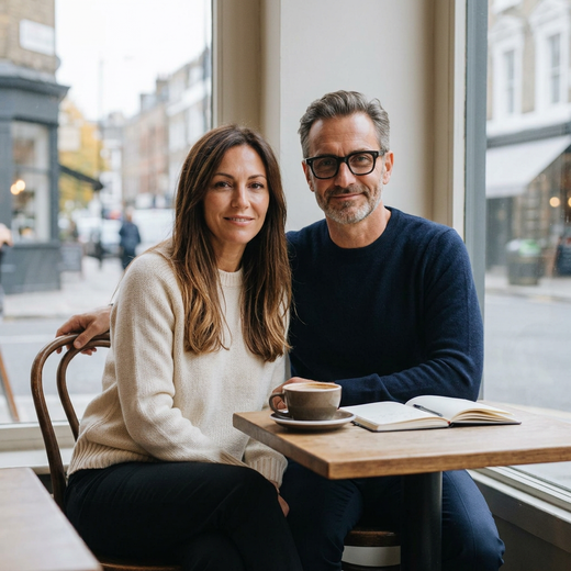 Maria & Denis — founders of Seoden London