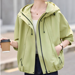 Photo: Windermere Short Hooded Zip Jacket | Seoden London — view 3