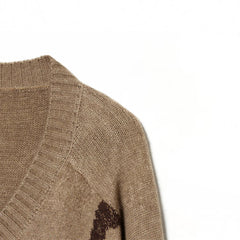 Photo: Ascot Argyle V-Neck Jumper | Seoden London — view 4