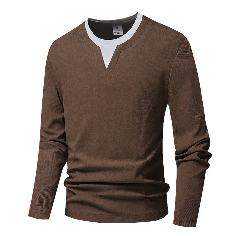 Photo: Harlow V-Insert Long Sleeve Tee | Seoden London