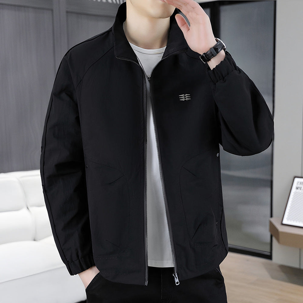 Photo: Hanover Stand-Collar Bomber Jacket | Seoden London