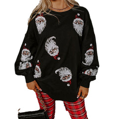 Photo: Noel Sequin Santa Sweatshirt | Seoden London — view 4