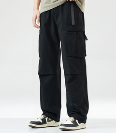 Photo: Cuffed Cotton Cargo Trousers | Seoden London — view 5