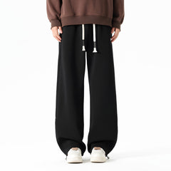 Photo: Stratford Tapered Drawstring Joggers | Seoden London — view 5