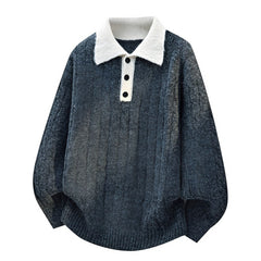 Photo: Marlow Cable Knit Polo Sweater | Seoden London — view 5