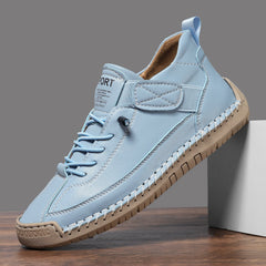 Photo: Lucca Men's Hand-Stitched Trainers | Seoden London — view 13
