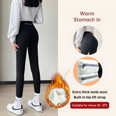 Photo: Nordic Fleece-Lined Thermal Leggings | Seoden London — view 11