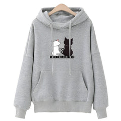Photo: Kaori Cat-Print Hoodie | Seoden London — view 12