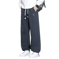Photo: Stratford Tapered Drawstring Joggers | Seoden London — view 1