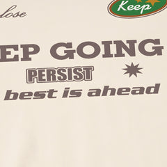 Photo: Men's Heavyweight Cotton Slogan Sweatshirt | Seoden London — view 3