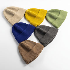 Photo: Arctic Fleece-Lined Ribbed Beanie | Seoden London — view 2