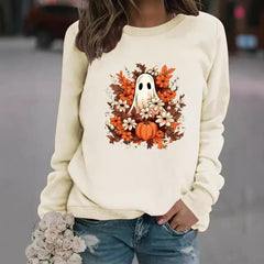 Photo: Autumn Bloom Ghost Sweatshirt | Seoden London — view 2