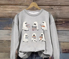 Photo: Bookworm Ghosts Sweatshirt | Seoden London — view 2