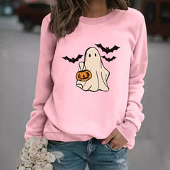 Photo: Trick or Treat Ghost Sweatshirt | Seoden London — view 2