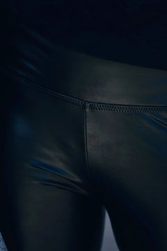 Photo: Vienna Faux-Leather High-Waist Leggings | Seoden London — view 8