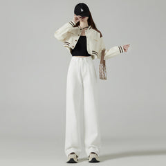 Photo: Women's High Waist Wide Leg Jeans | Seoden London — view 6