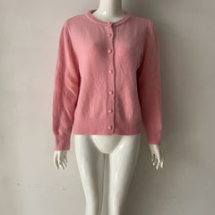 Photo: Women's Crew Neck Button Cardigan | Seoden London — view 6