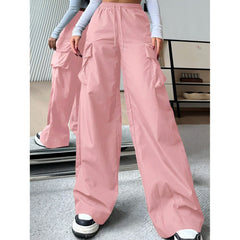 Photo: Beatrice Wide-Leg Cargo Trousers | Seoden London — view 7