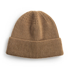 Photo: Arctic Fleece-Lined Ribbed Beanie | Seoden London — view 3