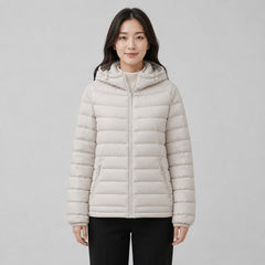 Photo: Nagano Lightweight Hooded Puffer | Seoden London — view 2