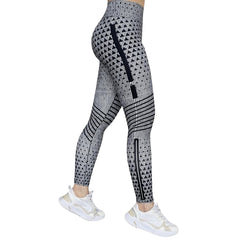Photo: Alessia Printed High-Waist Leggings | Seoden London — view 6