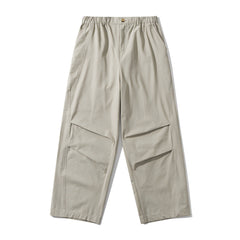 Photo: Men's Pleated Straight Leg Cotton Chinos | Seoden London — view 1