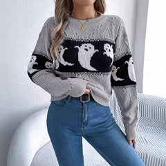 Photo: Ghost Band Colour-Block Jumper | Seoden London — view 5