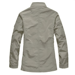 Photo: Kensington Stand-Collar Windbreaker Jacket | Seoden London — view 5