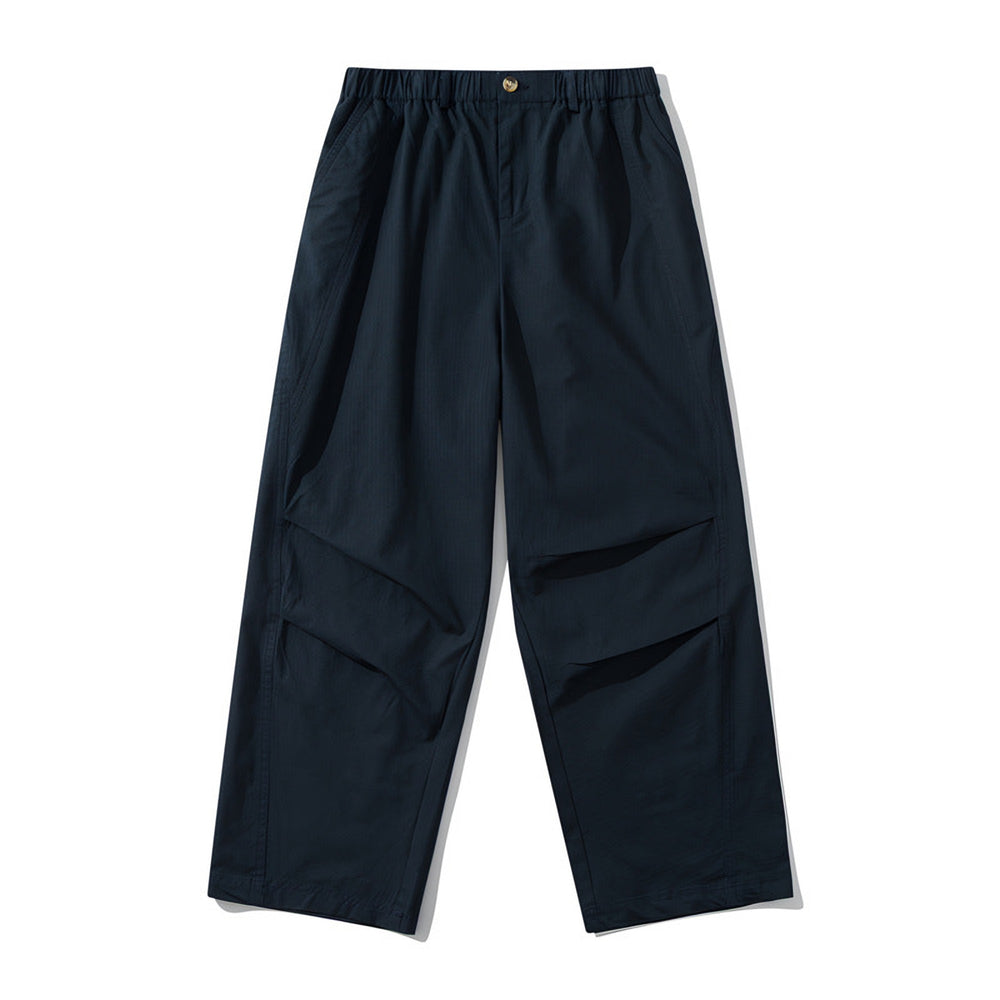 Photo: Men's Pleated Straight Leg Cotton Chinos | Seoden London