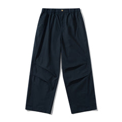 Photo: Men's Pleated Straight Leg Cotton Chinos | Seoden London — view 3