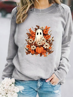 Photo: Autumn Bloom Ghost Sweatshirt | Seoden London — view 11