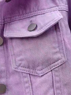 Photo: Women's Plus Size Cropped Denim Jacket | Seoden London — view 7