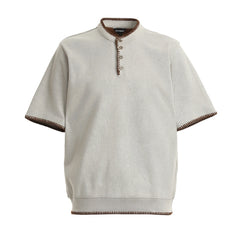Photo: Men's Breathable Cotton Polo Shirt | Seoden London — view 4
