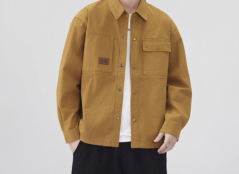 Photo: Men's Cotton Workwear Overshirt | Seoden London