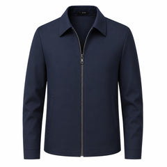 Photo: Turin Zip-Front Harrington Jacket | Seoden London — view 8
