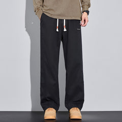 Photo: Portland Straight-Leg Drawstring Trousers | Seoden London — view 4