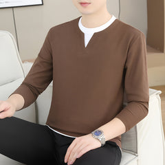 Photo: Harlow V-Insert Long Sleeve Tee | Seoden London — view 8