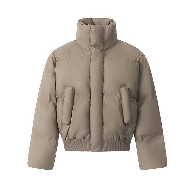 Photo: Copenhagen Boxy Cropped Puffer Jacket | Seoden London
