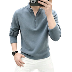 Photo: Men's Half Zip Polar Fleece Pullover | Seoden London — view 1