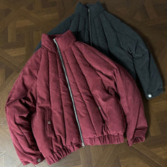 Photo: Hamburg Funnel-Neck Puffer Jacket | Seoden London — view 4
