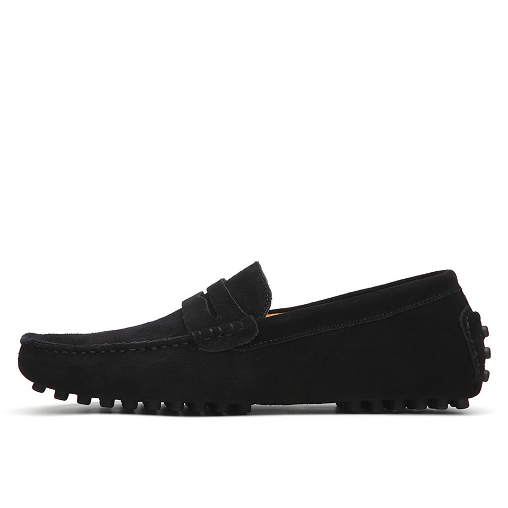 Photo: Men's Suede Driving Loafers | Seoden London
