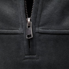 Photo: Dover Brushed Half-Zip Pullover | Seoden London — view 3