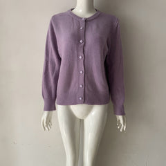 Photo: Women's Crew Neck Button Cardigan | Seoden London — view 16