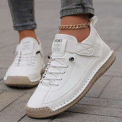 Photo: Lucca Men's Hand-Stitched Trainers | Seoden London — view 11