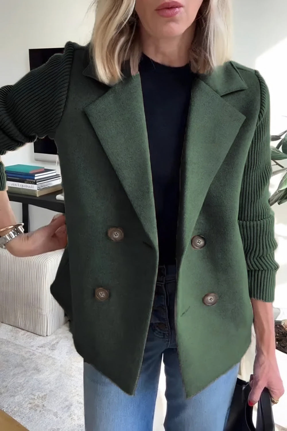 Photo: Parisian Double-Breasted Short Coat | Seoden London