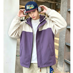 Photo: Yokohama Colour-Block Hooded Jacket | Seoden London — view 2
