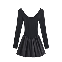 Photo: Women's Colour Block Knitted Dress | Seoden London — view 3