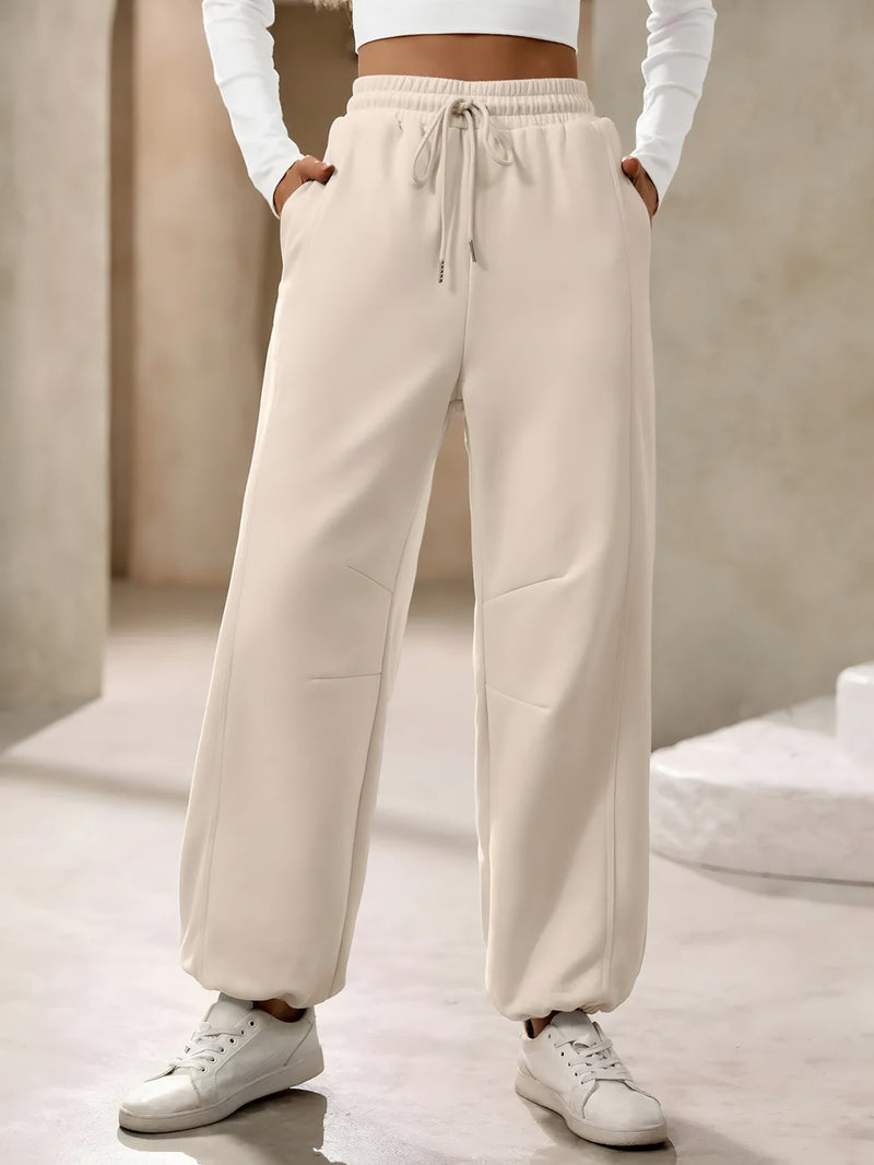Photo: Lisbon Relaxed Drawstring Joggers | Seoden London