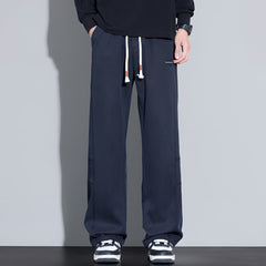 Photo: Portland Straight-Leg Drawstring Trousers | Seoden London — view 5