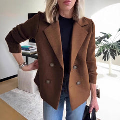 Photo: Parisian Double-Breasted Short Coat | Seoden London — view 2
